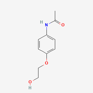 molecular formula C10H13NO3 B1295777 N-(4-(2-Hydroxyethoxy)phenyl)acetamide CAS No. 50375-15-0