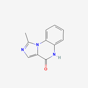 1-Methylimidazo[1,5-a]quinoxalin-4(5H)-one