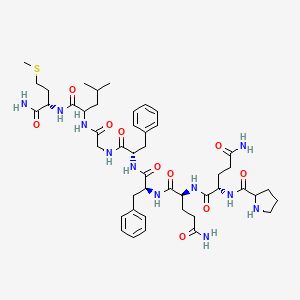 molecular formula C46H67N11O10S B1295781 物质 P 八肽 CAS No. 53749-60-3
