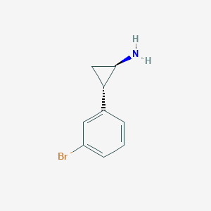 (1R,2S)-2-(3-bromophenyl)cyclopropan-1-amine