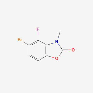 5-Bromo-4-fluoro-3-methylbenzo[d]oxazol-2(3H)-one