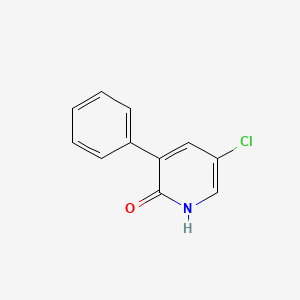 5-Chloro-3-phenylpyridin-2(1H)-one