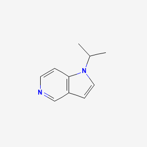 molecular formula C10H12N2 B12957902 1-Isopropyl-1H-pyrrolo[3,2-c]pyridine 