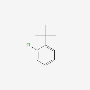 molecular formula C10H13Cl B12957913 Benzene, 1-tert-butyl-2-chloro- CAS No. 7073-98-5