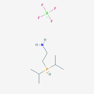 (2-Aminoethyl)diisopropylphosphonium tetrafluoroborate