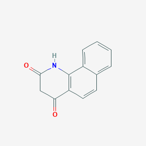 molecular formula C13H9NO2 B12957969 Benzo[h]quinoline-2,4(1H,3H)-dione 