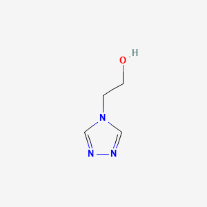 molecular formula C4H7N3O B1295806 4-(2-羟乙基)-1,2,4-三唑 CAS No. 66760-19-8