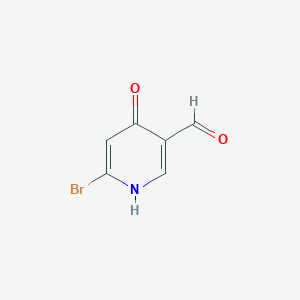 6-Bromo-4-hydroxynicotinaldehyde