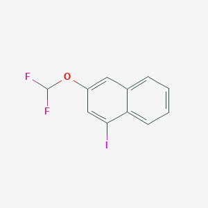 2-(Difluoromethoxy)-4-iodonaphthalene