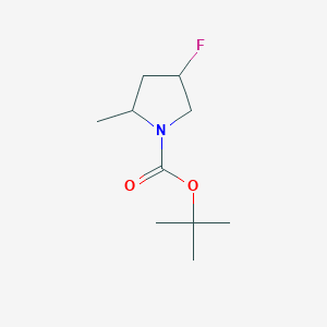 Tert-butyl 4-fluoro-2-methylpyrrolidine-1-carboxylate