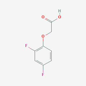 molecular formula C8H6F2O3 B1295828 (2,4-二氟苯氧基)乙酸 CAS No. 399-44-0