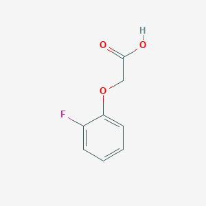 molecular formula C8H7FO3 B1295829 (2-Fluorophenoxy)acetic acid CAS No. 348-10-7