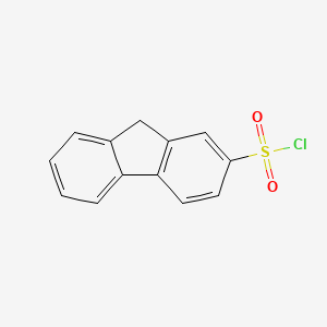 molecular formula C13H9ClO2S B1295832 9H-fluorene-2-sulfonyl chloride CAS No. 13354-17-1