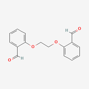 molecular formula C16H14O4 B1295833 2-[2-(2-甲酰苯氧基)乙氧基]苯甲醛 CAS No. 52118-10-2