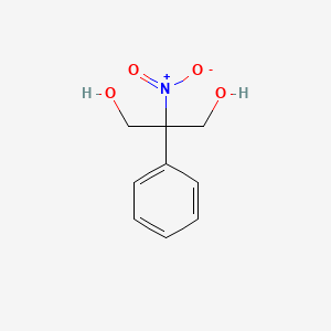 molecular formula C9H11NO4 B1295835 2-Nitro-2-phenylpropane-1,3-diol CAS No. 5428-02-4