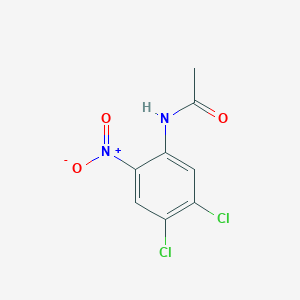 molecular formula C8H6Cl2N2O3 B1295838 N-(4,5-ジクロロ-2-ニトロフェニル)アセトアミド CAS No. 5462-30-6