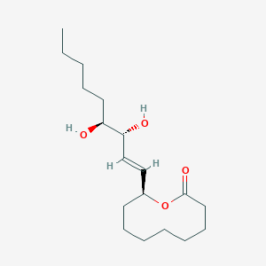 (S)-10-((3R,4S,E)-3,4-Dihydroxynon-1-en-1-yl)oxecan-2-one