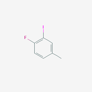 molecular formula C7H6FI B1295844 4-氟-3-碘甲苯 CAS No. 452-82-4
