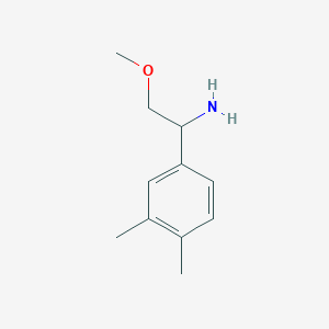 1-(3,4-Dimethylphenyl)-2-methoxyethanamine