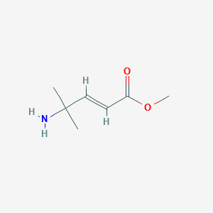 Methyl 4-amino-4-methylpent-2-enoate