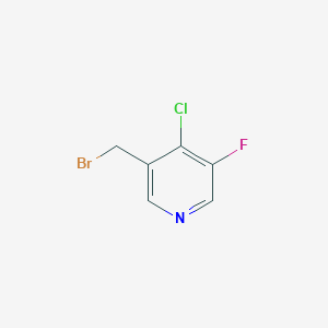 3-(Bromomethyl)-4-chloro-5-fluoropyridine