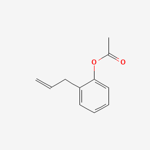 molecular formula C11H12O2 B1295852 2-Allylphenyl acetate CAS No. 4125-54-6