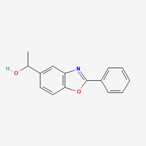 1-(2-Phenylbenzo[d]oxazol-5-yl)ethan-1-ol