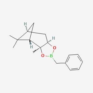 (3AS,4S,6S,7aR)-2-benzyl-3a,5,5-trimethylhexahydro-4,6-methanobenzo[d][1,3,2]dioxaborole