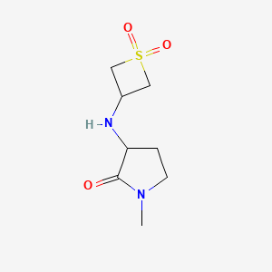 3-((1,1-Dioxidothietan-3-yl)amino)-1-methylpyrrolidin-2-one