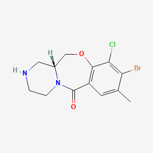 (R)-9-Bromo-10-chloro-8-methyl-1,2,3,4,12,12a-hexahydro-6H-benzo[f]pyrazino[2,1-c][1,4]oxazepin-6-one