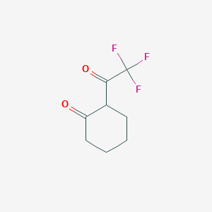 B1295875 2-(Trifluoroacetyl)cyclohexanone CAS No. 387-89-3