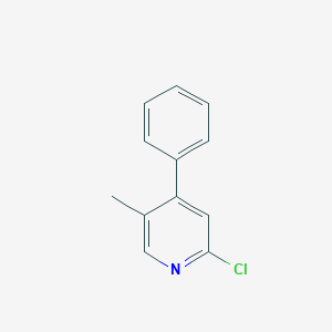 2-Chloro-5-methyl-4-phenylpyridine