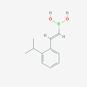 molecular formula C11H15BO2 B12958821 (E)-(2-Isopropylstyryl)boronic acid 