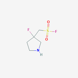 (3-Fluoropyrrolidin-3-yl)methanesulfonyl fluoride