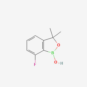 7-Fluoro-3,3-dimethylbenzo[c][1,2]oxaborol-1(3H)-ol