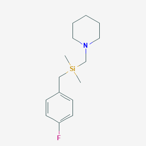 molecular formula C15H24FNSi B129589 Silperisone CAS No. 140944-31-6