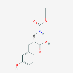 (R)-3-((tert-Butoxycarbonyl)amino)-2-(3-hydroxybenzyl)propanoic acid