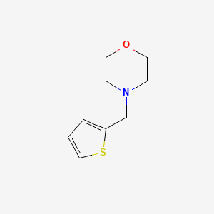 molecular formula C9H13NOS B1295898 4-(Thiophen-2-ylmethyl)morpholine CAS No. 338454-48-1