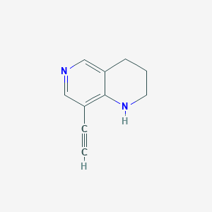 8-Ethynyl-1,2,3,4-tetrahydro-1,6-naphthyridine