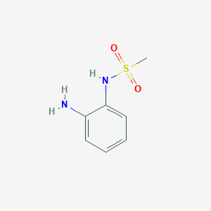 molecular formula C7H10N2O2S B1295899 n-(2-Aminophenyl)methanesulfonamide CAS No. 37073-18-0