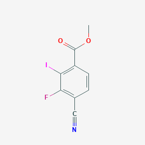 Methyl 4-cyano-3-fluoro-2-iodobenzoate