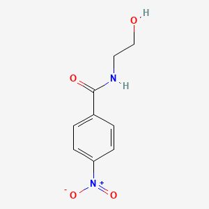 molecular formula C9H10N2O4 B1295902 n-(2-Hydroxyethyl)-4-nitrobenzamide CAS No. 6640-65-9