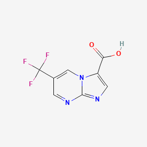 6-(Trifluoromethyl)imidazo[1,2-A]pyrimidine-3-carboxylic acid