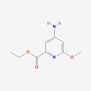 Ethyl 4-amino-6-methoxypicolinate