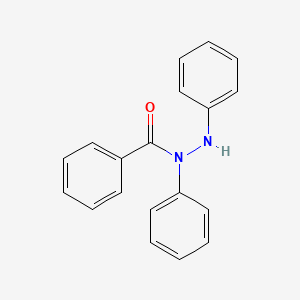molecular formula C19H16N2O B1295907 N,N'-二苯基苯甲酰肼 CAS No. 970-26-3