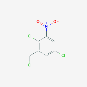 2,5-Dichloro-1-(chloromethyl)-3-nitrobenzene