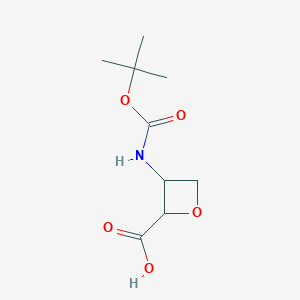 3-((tert-Butoxycarbonyl)amino)oxetane-2-carboxylic acid