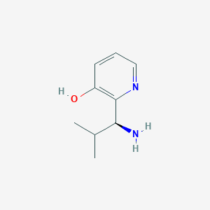 (S)-2-(1-Amino-2-methylpropyl)pyridin-3-ol