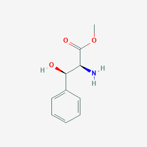 molecular formula C10H13NO3 B12959160 (2S,3R)-Methyl 2-amino-3-hydroxy-3-phenylpropanoate 