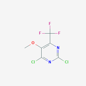 2,4-Dichloro-5-methoxy-6-(trifluoromethyl)pyrimidine